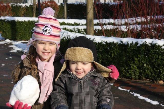 Nog steeds sneeuwpret